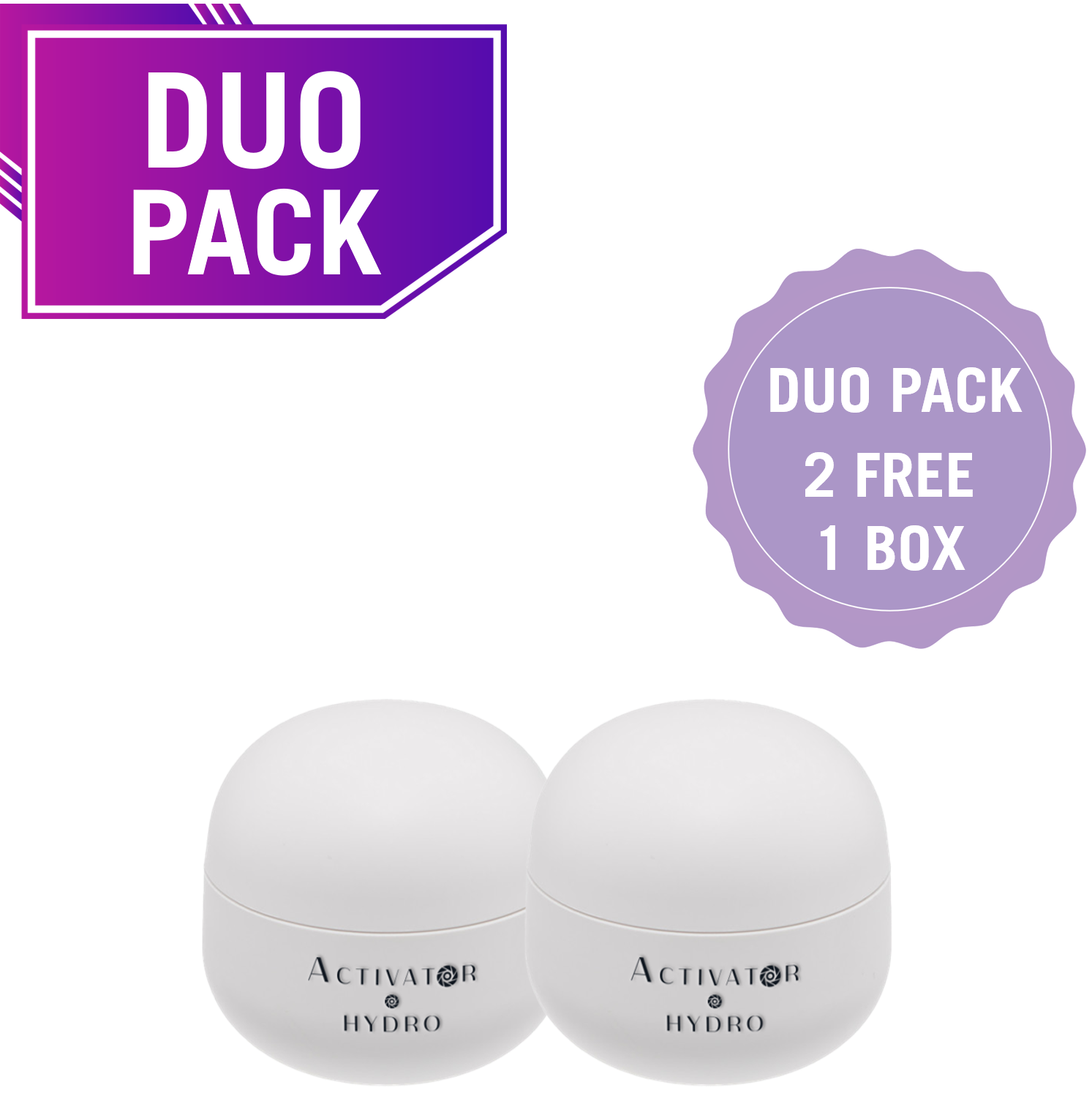 2° Activator Hydro (2 DUO PACK FREE 1 Box)